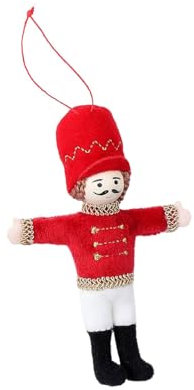 KHZen del Soldato Cracker Noci Natalizi Ornamenti Appesi Decorazioni per Le Vacanze Fatte A Mano per Decorazione degli Alberi