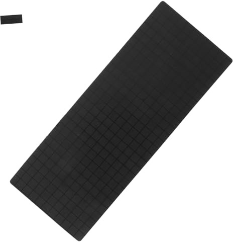 DOITOOL Almohadilla Magnética para Tornillos Pequeña y Portátil con Rejilla Organizadora para Pequeñas para Reparación de Teléfonos y Trabajos de Precisión Color Negro
