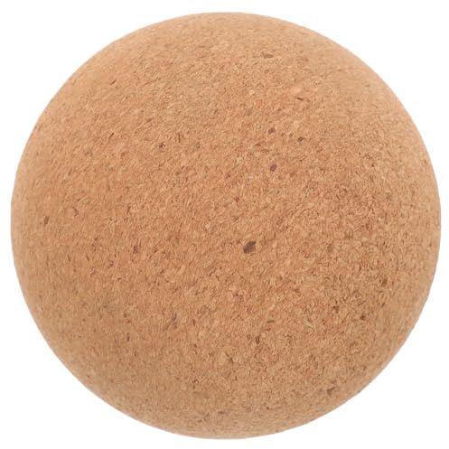 Healeved Pelota de Masaje de Corcho 6 CM para Yoga y Fascia Pelota de Masaje Corporal Multifuncional para Aliviar Dolores Musculares Cuello y Espalda Herramienta Portátil para Fitness