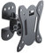 PureMounts FM10-100 Support Mural pour TV avec 33-69cm (13-27), VESA: 100x100, basculable: 3°/-12°, pivotement: +/-25°, Distance du Mur: 75mm, Charger Max: 25kg, Noir PM-FM10-100