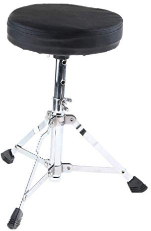 Tubayia Höhenverstellbar Schlagzeughocker Drumhocker Schlagzeug Hocker Drummersitz