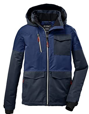 Killtec pojkar Kow 29 Bys Skidjacka Funktionell jacka/utomhusjacka med huva och snöfall