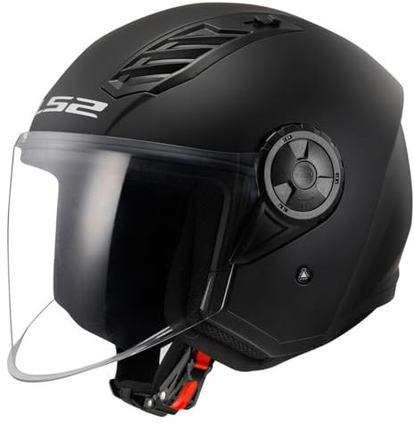 LS2, Casque Moto Jet Airflow II Blackmat, XXL