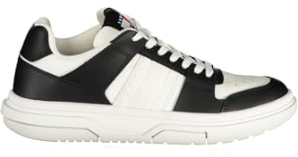 Tommy Jeans Sneaker Mujer Chunky Sole Sneaker The Brooklyn Low Top, Negro (Black), 36 EU