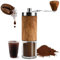 Altamejor Macinacaffè manuale in ceramica, salvaspazio e portatile, con macinazione da fine a grossa per caffettiera espresso, caffè con filtro, French Press o Cold Brew