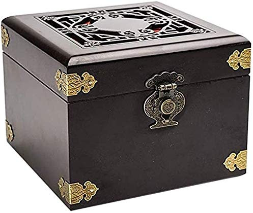 Hermosa urna de madera del amor, urnas grandes para cenizas, urna conmemorativa de cremación de madera cuboide, urna de cenizas de secuoya para adultos, lugar adecuado para el hogar o el entierro