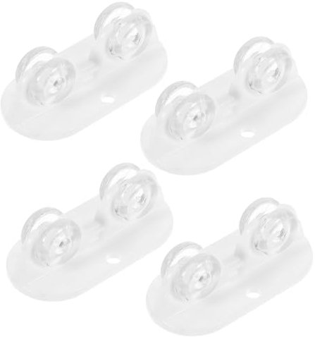 TIDTALEO 4pcs Furniture Wheel Casters Castors for Storage Adhesive Wheels for Appliances Easy to Install for Kitchen Bedroom Living