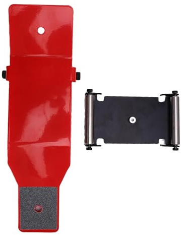 Xiuganpo Herramienta para Gato de Neumáticos, Herramienta de Elevación Portátil de Alta Resistencia con Placa de Rodillo para una Fácil Instalación de Neumáticos, Automóviles, SUV,