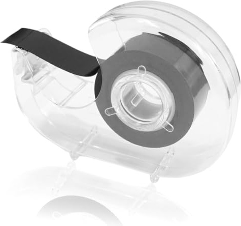 Bande Magnétique Autocollante avec Dévidoir 19 mm x 5 m pour Objets Légers