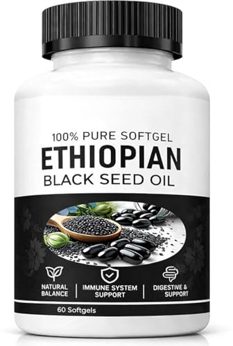 black seed oil, natural and organic, supports immune health, 2PCS