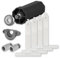 All-inclusive Rolladen Zubehör Set SW 40 bestehend aus Walzenkapsel, Kugellager, Lagerschale, 4 x Aufhängefedern und 2 x Anschlagstopfen, von EVEROXX®