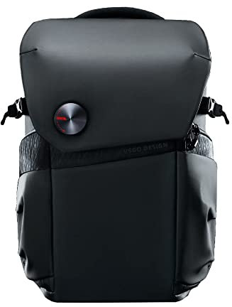 VSGO 20L Professional Camera Backpack for DSLR/SLR, Compatible with Sony Canon Nikon Cameras, DJI RSC2 Gimbals, Tripod, 15.6 Laptop, Lenses & Accessories – Waterproof TPU Canvas, Travel & Outdoor Use