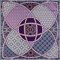 Roeckl Damen Kaleidoskope 53x53 Tuch, Multi Prune, Einheitsgröße
