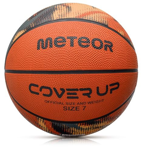 Basketboll för vuxna ungdomar Basketboll Storlek 4 5 7 Perfekt Anpassad Till Händer Idealisk Basket för Träning Basket Med en Halkfri Yta METEOR