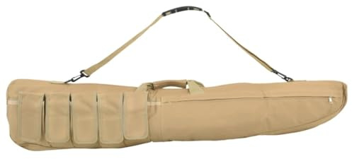 vidaXL Sac à Fusil avec Bretelles 135 cm Tissu Oxford, Sac de Carabine, étui à Fusil, Rangement d'armes, étui à Fusil Souple, Mallette d'armes