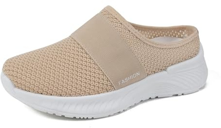 Sonnena Sabots Femme Respirant en Talon Compensé Tongs Femmes Orthopédiques Chaussures de Jardin Confortable