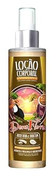 Loción Corporal Hidratante con Urucum y Aloe Vera Dona Flora – Hidratación Profunda y Piel Revitalizada – Textura Ligera y Absorción Rápida – Uso Diario – 200ml