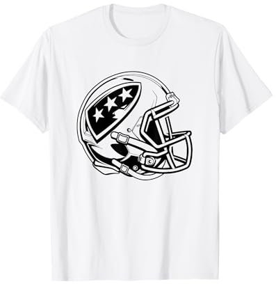 American Football Helm Outdoor Sport T-Shirt