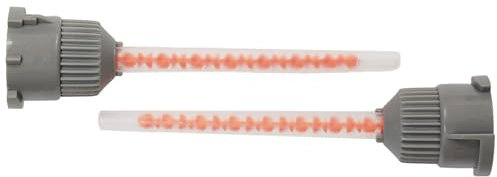 CosmoMix Lot de 40 buses de mélange statiques hélicoïdales K-System pour rapport de mélange 4:1/10:1, 7,3 cm, 16 éléments, 40 pièces époxy, mélangeur statique pour pistolet adhésif AB