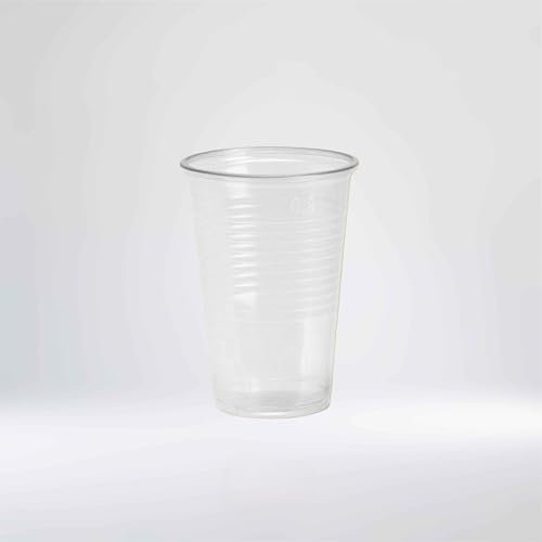 PACKEO 100/200 / 500/1000 Stk. Trinkbecher transparent klar 0,2 l, 200 ml, PP, Ø 70 mm - 0,3 l, 300 ml, PP, Ø 78 mm - 0,4 l, 400 ml, PP, Ø 95 mm (100, 0,2l)