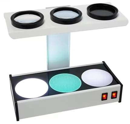SUZLAZYR Testeur de lentilles Multifonctionnel pour Autres équipements optiques Test de résistance aux Rayures de la Surface des lentilles multifocales PR-888