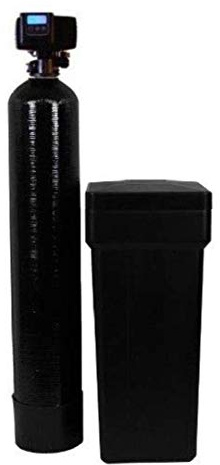 Fleck 80k On Demand Water Softener with Resin Made in USA/Canada 80,000 Grains Black