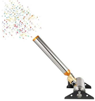 LADECNERHT Máquina De Confeti De 150 W, Lanzador De Confeti Profesional De 220 V, con Control Remoto, Altura De Pulverización: 3-4,8 M, Máquina De Confeti para Conciertos, Escenarios, Bodas