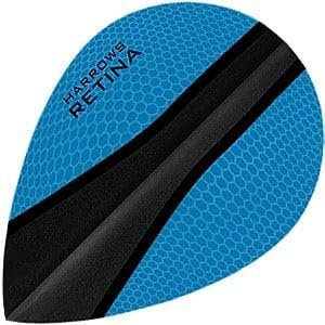 Harrows Retina-X Blue Pear Dart Flights