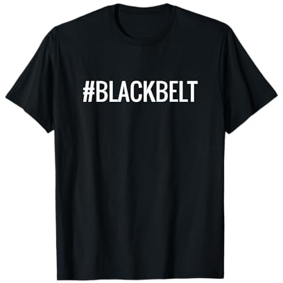Martial Art Black Belt T-Shirt - TaeKwonDo Karate Mma Judo T-Shirt