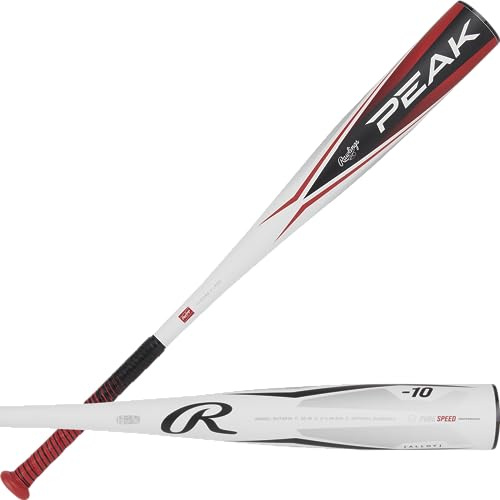 Rawlings | PEAK Baseballschläger | USSSA | -10 | 2 3/4 Zoll Schaft | 78,7 cm
