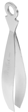 IMIKEYA Fish Bone Tweezers Stainless Steel Flat Tweezers Chicken Hair Remover 304 Stainless Steel Pliers for Precise Bone and Hair Extraction Kitchen Tool