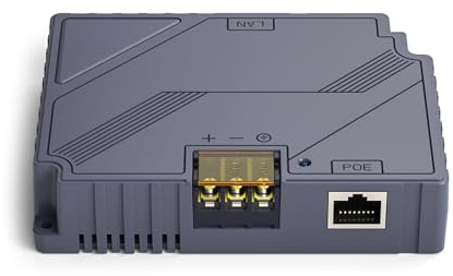 Inyectores de alimentación GigE de 150 W a través de Ethernet, protección contra sobretensiones, adaptador de alimentación a través de Ethernet, 2 en 1, inyectores GigE Power over Ethernet