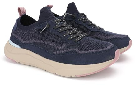 Pitas | TUI Woman | Sneakers Casual pour Femme | Chaussures Bateau pour l'hiver | Baskets d'hiver | Mocassins | Botte d'hiver | Chaussure sans Lacets | Chaussure Walkinpitas | Marin 37