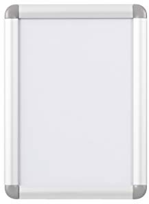Bi-Office - Porte-affiches clipsable - A4 - cadre aluminium