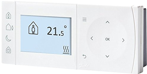 Danfoss TPOne-B 087N9519JD Programmable Room Thermostat Battery-Powered