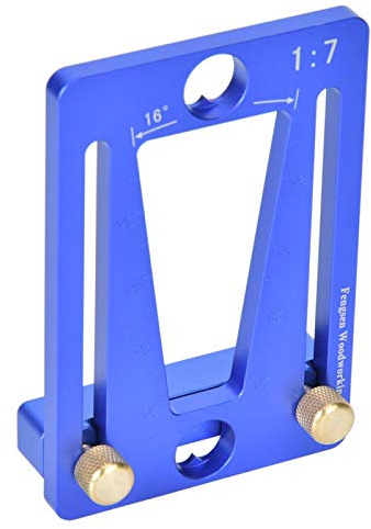 Guida per sagoma a coda di rondine Utensile per tracciare ausiliario Marcatore per coda di rondine Guida per coda di rondine Modello per guida per coda di rondine Marcatura blu Calibro per tracciatura