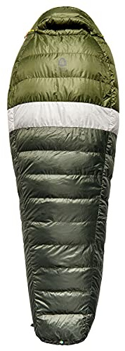 Sierra Designs Get Down 20 Degree Regular Sleeping Bag - 550 Fill Power DriDown (PFC Free), Mummy Style Camping & Backpacking Sleeping Bags for Men & Women, Stuff Sack Included