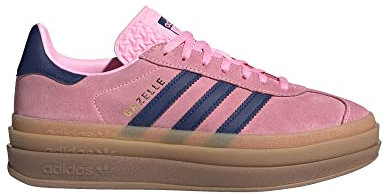 Adidas Gazelle Bold Baskets pour femme, Gomme rose marine, 5.5