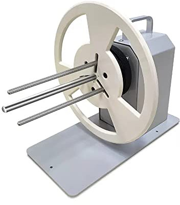 Jieotwice Etiketten Aufwickler Automatischer Etikettenspender Automatische Label Rewinder, Geschwindigkeit verstellbar Label Winder Maschine Digitale Tag Aufwickler AC 100-240V 1-10IPS(BSC-X6S)