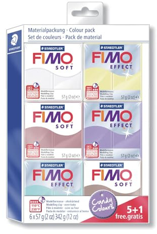Fimo Scatola di Colori Soft Candy 6 x 57 g / 8023 2