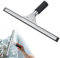 Gowkeey Limpiacristales Ducha Profesional, Escobilla de Goma para Ventana de Acero Inoxidable para Limpiar y Secar Vidrio, Azulejos, Ventanas, Baño, para Eliminar Cualquier Resto de Agua 25 cm (35cm)