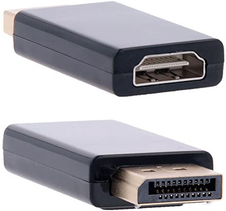 Adattatore Convertitore DP, DisplayPort, maschio a HDMI femmina, 1080p 4K
