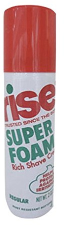 Rise Shave Super Foam Rich Moist Lather 2oz (2 Pack)