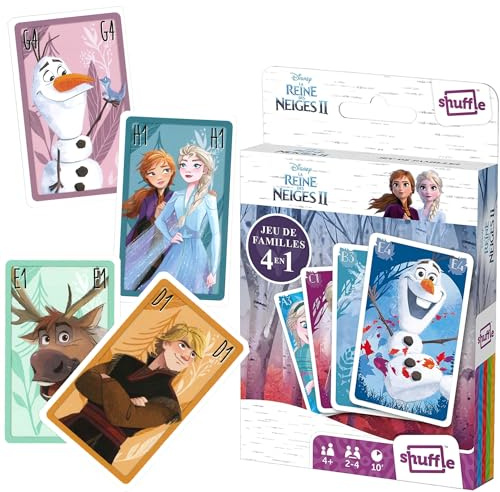 Cartamundi - Jeu De 7 Familles Frozen