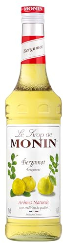 MONIN Sciroppo di bergamotto di alta qualità, 700 ml, per cocktail e mocktail, vegano, senza allergeni, aromi e coloranti 100% naturali