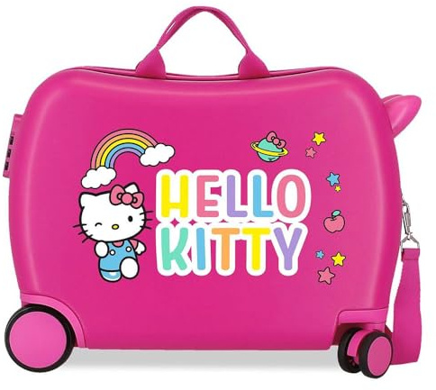 Hello Kitty You Are Cute, Valigia Per Bambine E Ragazze, Fucsia (Fuchsia), 50x39x20 cms