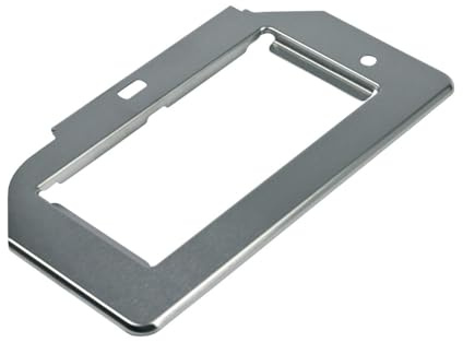 easyPART Kompatibel/Ersatz für BOSCH 12020235 Abtropfschalenabdeckung Abtropfschaleneinsatz Tropfblech Einsatz silber Metall Siemens Kaffeeautomat Kaffeemaschine eingesetzt in EQ.6 plus s100 s300 s400