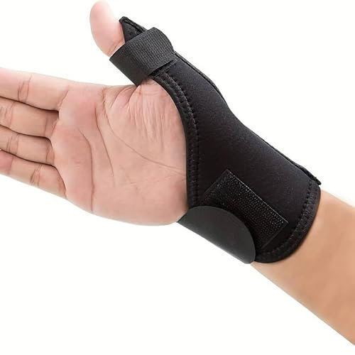 Soporte para pulgar izquierdo y derecho - Soporte para rizoartritis, soporte Spica y férula para manos, artritis,tendinitis,alivio del dolor del túnel carpiano y esguince de pulgar, mujeres y hombres