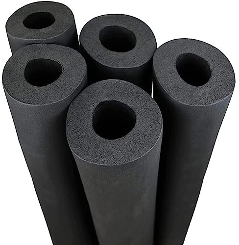 Tubo espuma aislante 6mm/13mm/16mm/20mm/25mm/50mm/76mm/90mm/110mm ID Aislamiento De Tuberías,9/15/20 mm Grosor Tubo de Aislamiento térmico,para Tubo de Aire Acondicionado Aislamiento de tuberías,1PCS