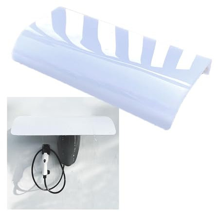 Wandmontierte Markise vordach, Kleine Markise für den Türeingang, wandmontierter Regenschutz, Überdachung Haustürvordach Pultvordach, für Autoladestationen und Wetterschutz für Steckdosen(70*33cm/27.6